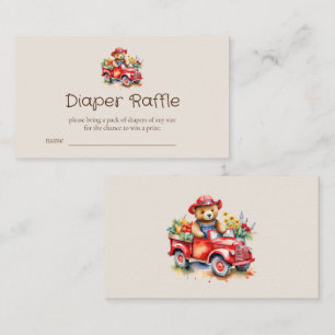 Lokalt odlat Baby-blöjor Raffle Biljett Tilläggskort