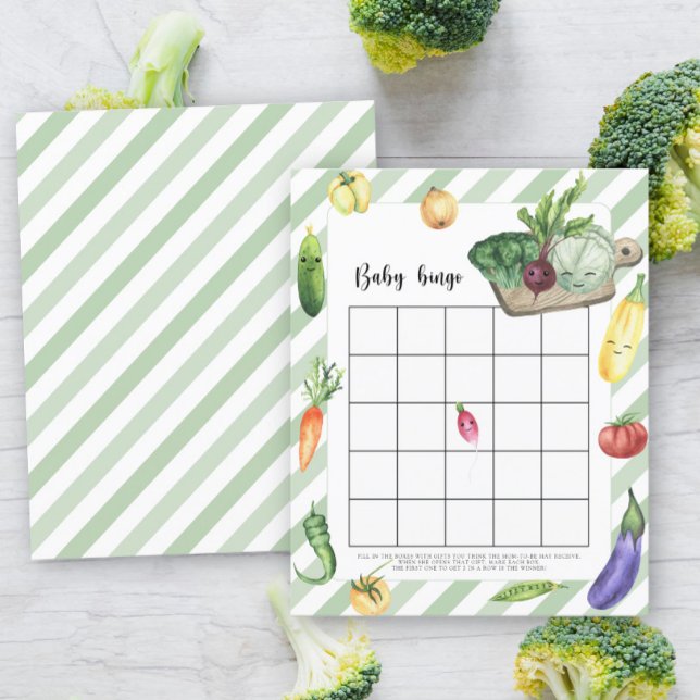 Lokalt odlat babyduschspel Bingo-spel (Skapare uppladdad)