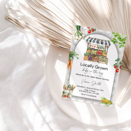 Lokalt Odlat Barnkalas – Sött Jord-till-Bord Inbjudningar