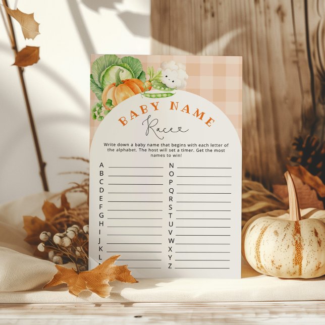 Lokalt odlat Fallpumpa Baby namn tävling (Skapare uppladdad)