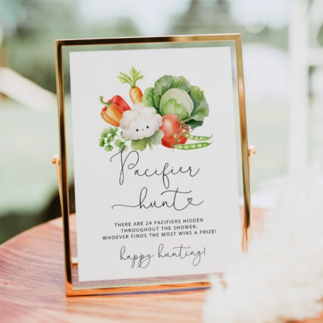 Lokalt odlat Nappar-jakt på babyduschspel Poster (Skapare uppladdad)