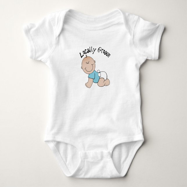 Lokalt odlat Pojke 1:a T Shirt (Framsida)
