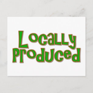Lokalt producerad vykort