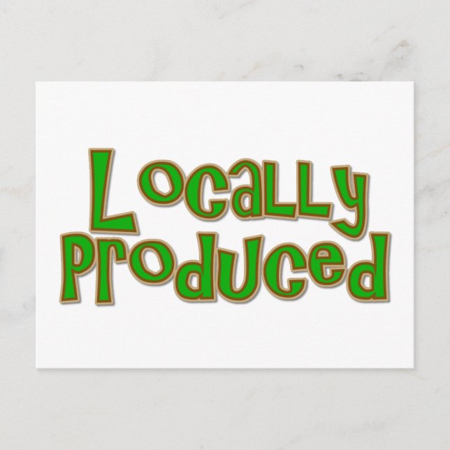 Lokalt producerad vykort (Framsida)