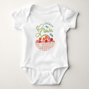 Lokalt tillverkad baby bodysuit enkelhet present t shirt