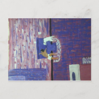 Lokalt vatten i Hål Vykort