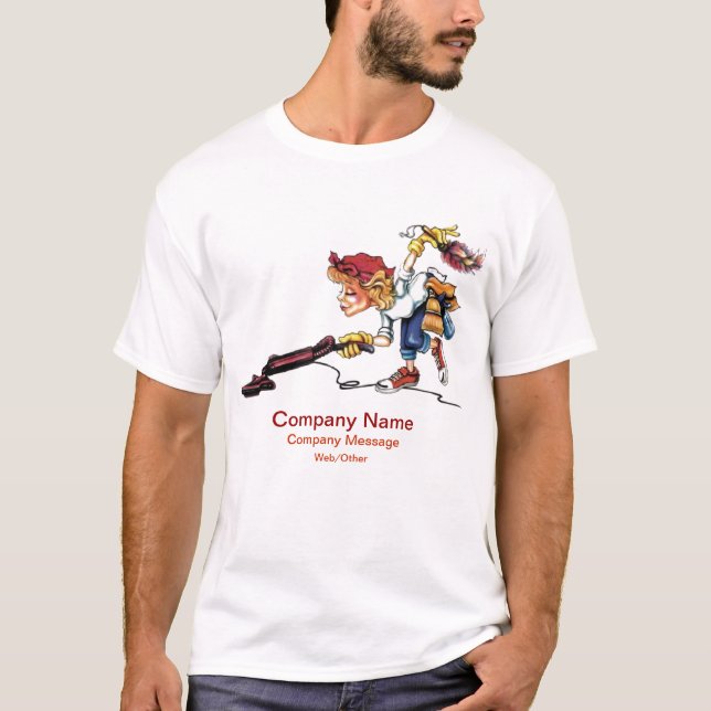Lokalvård servar t-shirt (Framsida)