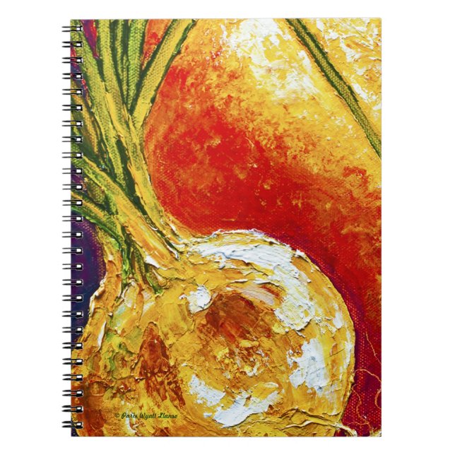 Lökanteckningsbok Anteckningsbok (Framsidan)