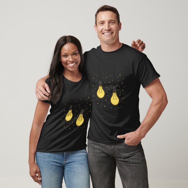 Lökar: Fireflies Dancing Around Light T Shirt (Unisex)