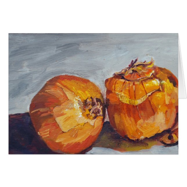 Lökar Hälsningskort (Framsidan Horizontal)