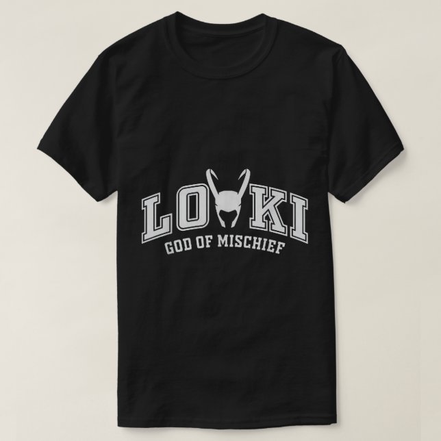 LOKI God of Mischief  T Shirt (Design framsida)