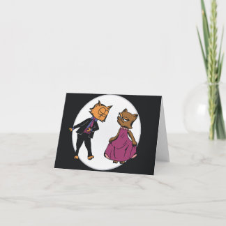 Loki och Mayday Måne Dance Kort