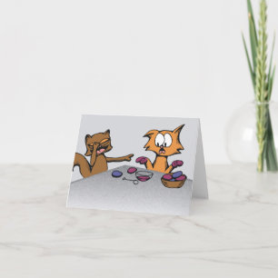Loki och Mayday Påsk Card Helgkort