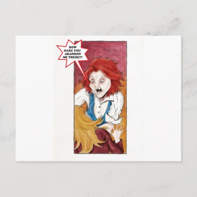 Loki och Sigyn Vykort (Framsida)