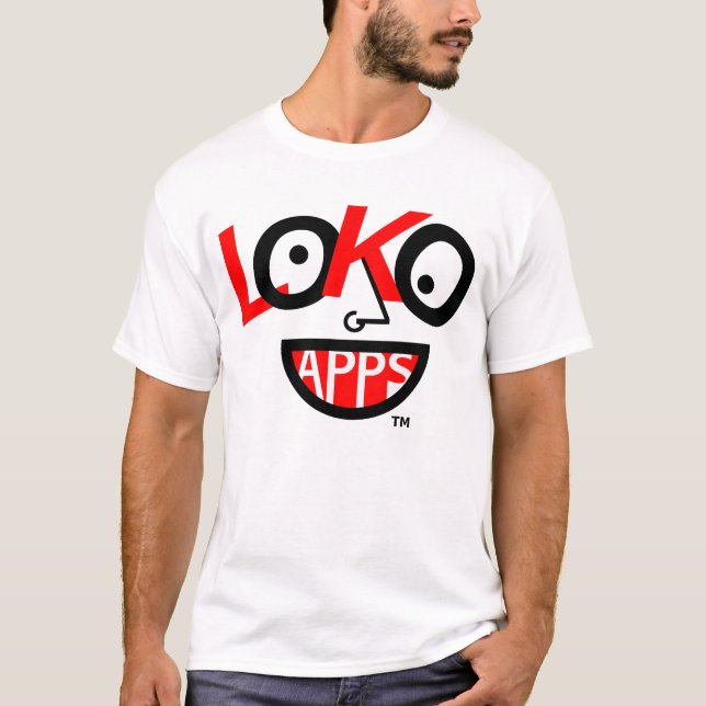 Loko Retro Apps Tee (Framsida)