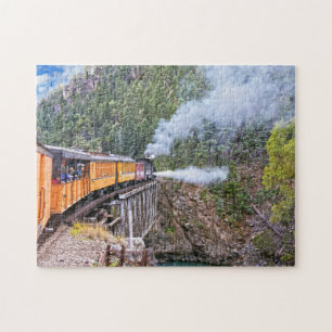 Lokomotiv i Durango och Silverton Pussel