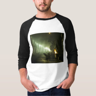 Lokomotiv i roundhousen t-shirt