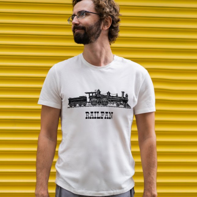 Lokomotiv med Personlig av kolbilar T Shirt (Skapare uppladdad)