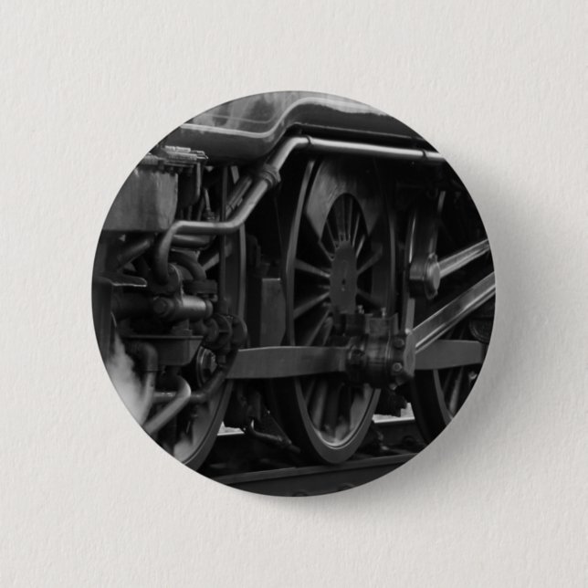 Lokomotiv mekanisk skola knapp (Framsida)
