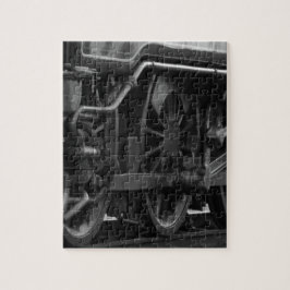 Lokomotiv mekanisk skola pussel