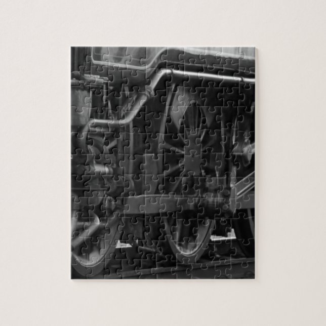 Lokomotiv mekanisk skola pussel (Vertikal)