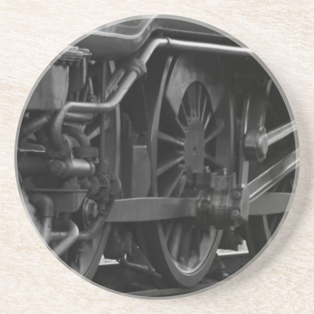 Lokomotiv mekanisk skola underlägg sandsten (Framsidan)