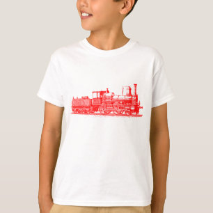 Lokomotiv - röd tee shirt