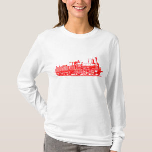 Lokomotiv - röd tee shirt