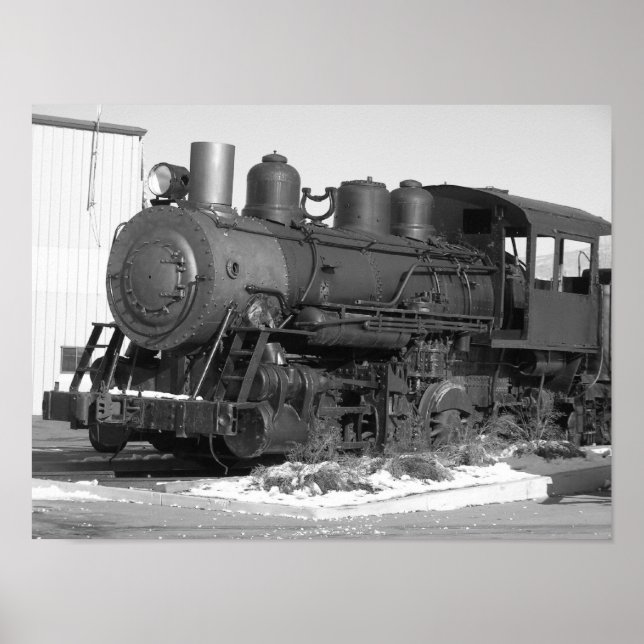 Lokomotiv utskrift poster (Framsidan)