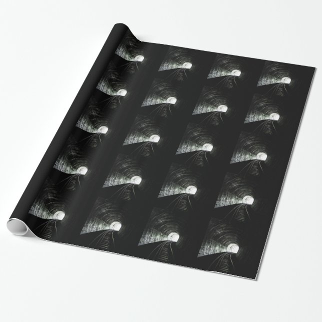 Lokomotivtunnel Presentpapper (Utrullad)