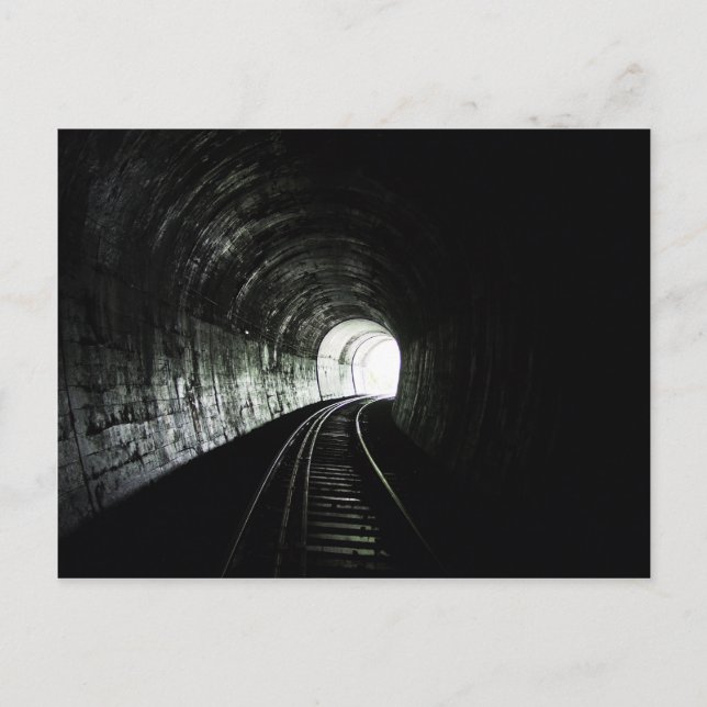Lokomotivtunnel Vykort (Framsida)