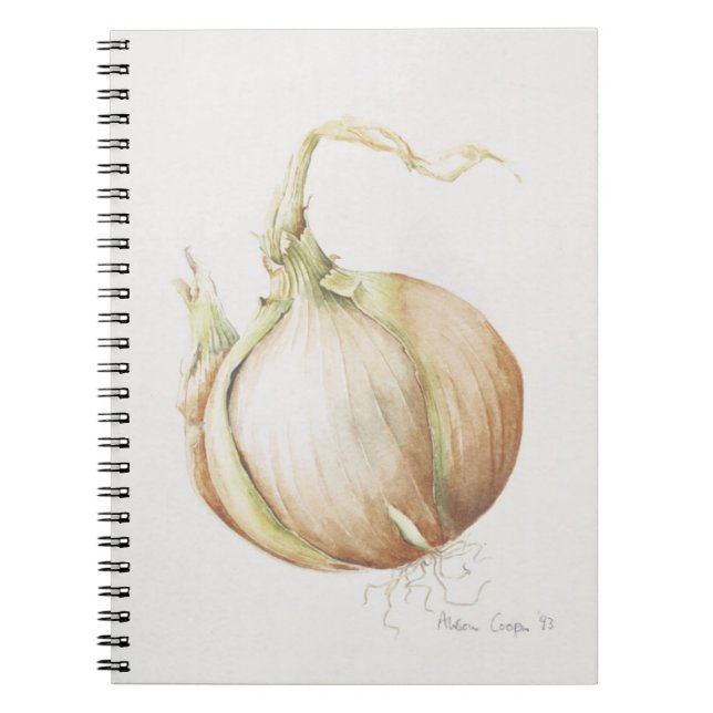 Lökstudie 1993 anteckningsbok (Framsidan)