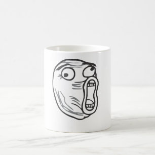 LOL-ansikte Kaffemugg