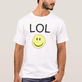 LOL-ansikte: -) Skjorta T-shirt