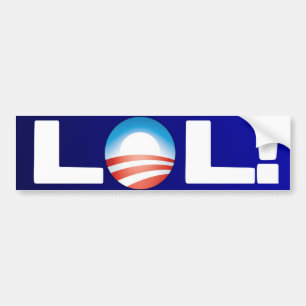LOL Anti Obama Bildekal