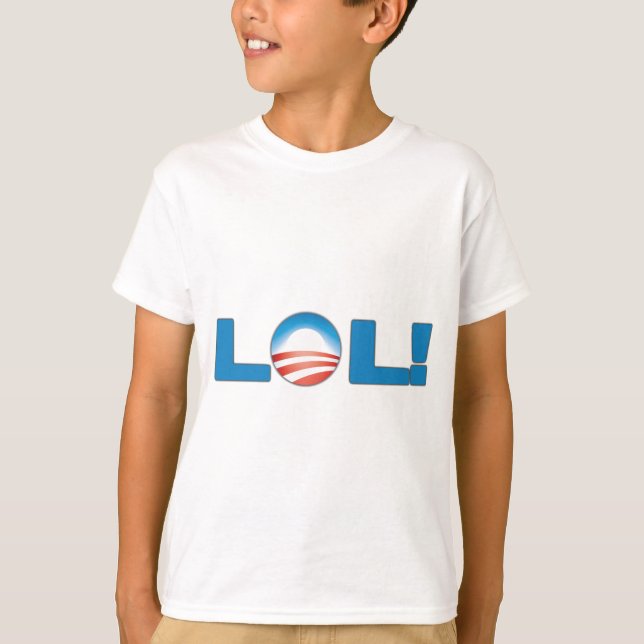 LOL Anti Obama T-shirt (Framsida)