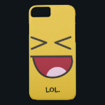 LOL emoji<br><div class="desc">LOL emoji-caseser. Den populära skrattretande känslomässig smiley. Gultens bakgrund. Kontakta mig för anpassad design-förfrågningar!</div>