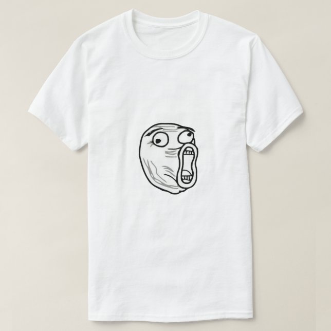 Lol Guy Meme T Shirt (Design framsida)