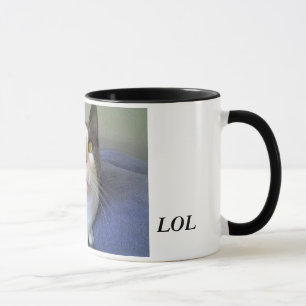 LOL-katt Mugg