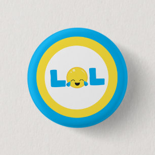 LOL Laugh Out Loud Emoji Knapp