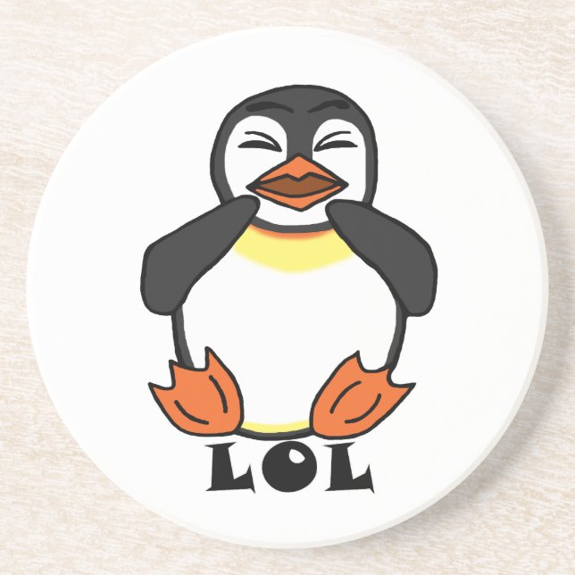 LOL Laughing penguin Underlägg (Framsidan)