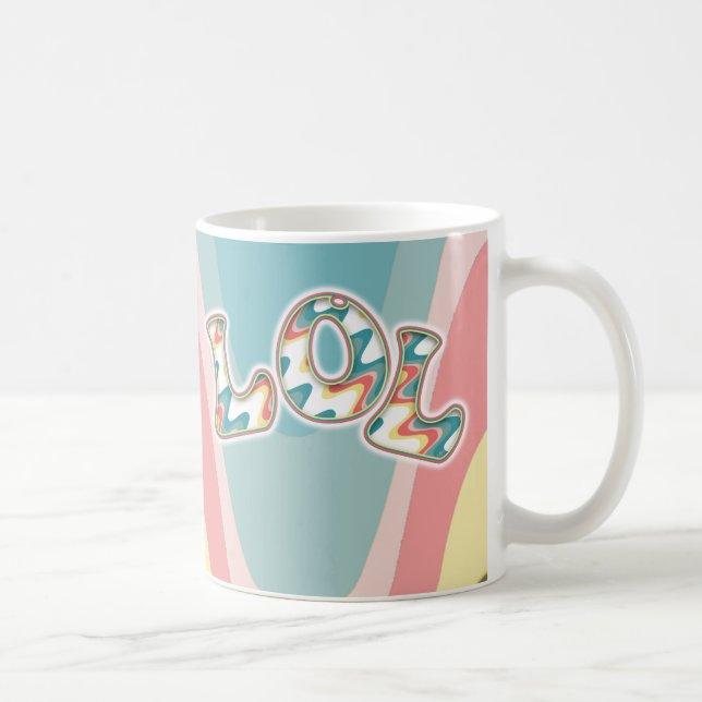 Lol ~ light vågar kaffemugg (Höger)
