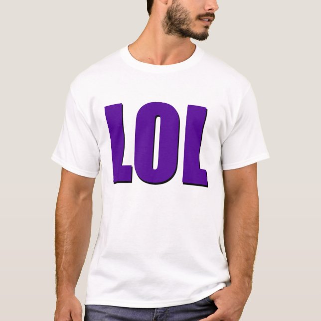 LOL-lilor Tee Shirt (Framsida)
