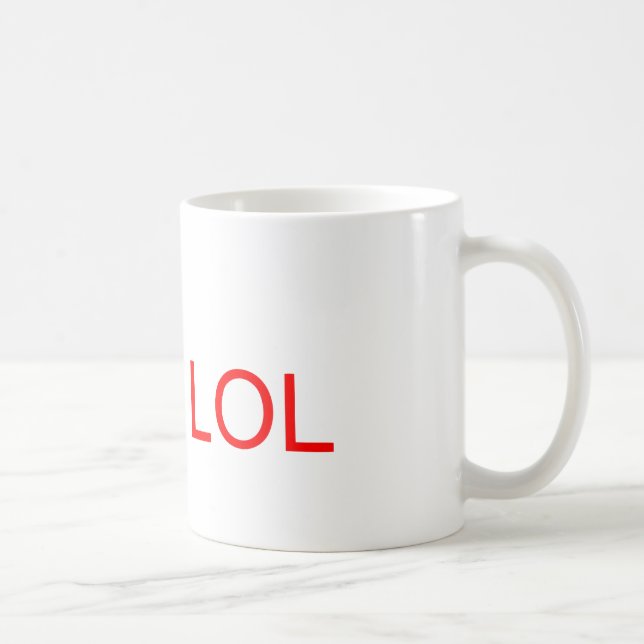 LOL - meme Kaffemugg (Höger)