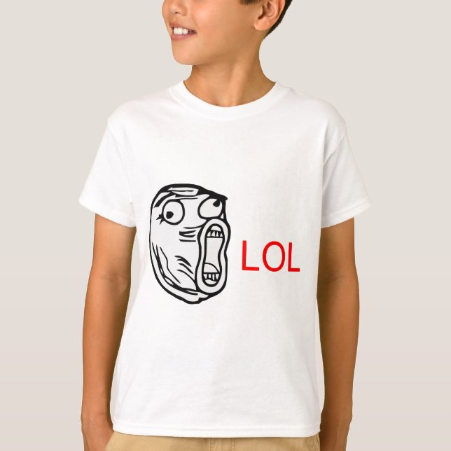 LOL - meme T-shirt (Framsida)