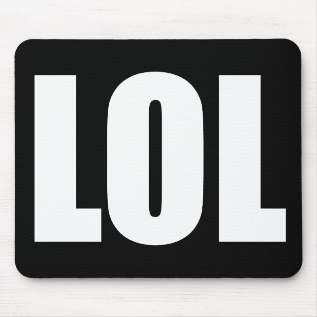 LOL (mörk) Musmatta (Framsidan)