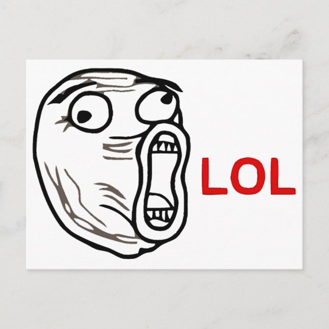 LOL-nota Vykort (Framsida)