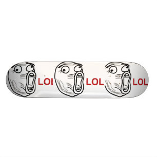 LOL OLD SCHOOL SKATEBOARD BRÄDA 18 CM