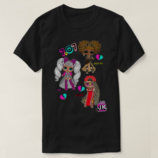 LOL-överraskning! Group Shot J T Shirt (Design framsida)