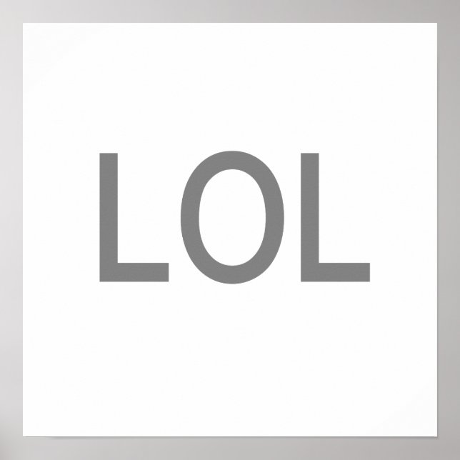 LOL POSTER (Framsidan)